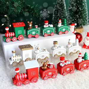 Eaiser - 15 Styles Resinous Train Christmas Ornament Merry Christmas Decoration For Home 2023 Xmas Gifts Noel Natal Navidad New Year 2024