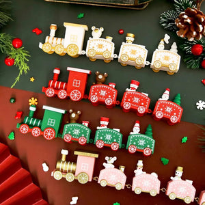 Eaiser - 15 Styles Resinous Train Christmas Ornament Merry Christmas Decoration For Home 2023 Xmas Gifts Noel Natal Navidad New Year 2024