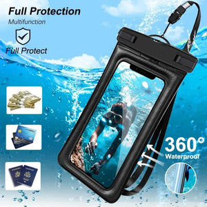 Eaiser - Floating Airbag Waterproof Swim Bag Phone Case For iPhone 11 12 13 14 Pro Max Samsung S23 S22 Xiaomi 13 Huawei P30 20 Lite Cover