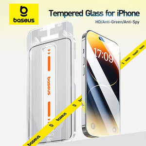 Eaiser-Screen Protector for iPhone 15 14 13 Pro Max Corning Glass Anti Spy Full Tempered Glass Protection for iPhone 15 Pro Plus