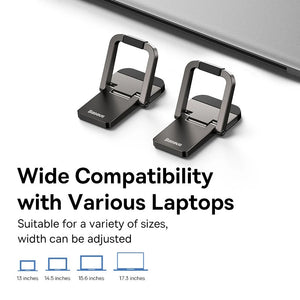 Eaiser-Laptop Kickstand for Computer Keyboard Holder Mini Portable Laptop Stands For Macbook Xiaomi Notebook Aluminum Support