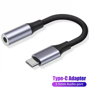 Eaiser-USB Type C To 3.5 Jack Earphone Adapter USB-C 3 5mm Audio Cable Converter For IPhone 15 15 Pro MAX Samsung Galaxy Huawei Xiaomi