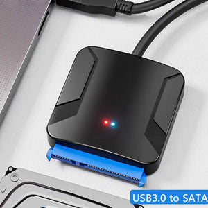 Eaiser-USB 3.0 To Sata 3 Adapter Converter Cable USB3.0 Hard Drive Converter Cable For Samsung Seagate WD 2.5 3.5 HDD SSD Adapter