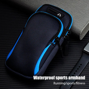 Eaiser-Universal Armband Sport Phone Case For Running Arm Phone Holder Sports Mobile Bag Hand for iPhone Xiaomi Huawei Under 6.5" 7.2"
