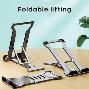Foldable Tablet Mobile Phone Desktop Stand Multi-Angle Adjust Non-slip Desk Bracket For IPad IPhone Samsung