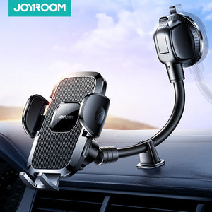 Dashboard Phone Holder for Carã€?60° Widest Viewã€?in Flexible Long Arm, Universal Handsfree Auto Windshield Air Vent Phone Mount
