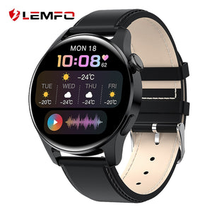 Eaiser Lemfo I29 Smart Watch Men Bluetooth Call Play Music  Health Detection Sport Tracker Weather For Android Ios Smartwatch