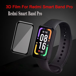 3D Protective Film For Xiaomi Redmi Smart Band Pro Smart Watch Curved Full Cover Soft Screen Protector For Redmi Smart Band Pro