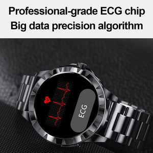 Lemfo LEMZ Smart Watch Men  Bluetooth Call  Real Compass  ECG Health Monitoring AMOLED Screen Sport Smartwatch Smart Watch