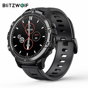 BlitzWolf BW-BE1 GPS Android 7.1 smartwatch 3G+32G 4G-LTE Face Unlock Dual Camera smart Watch bracelet 800mAh large battery life