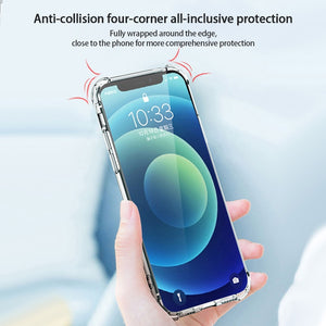 Clear Case For IPhone13 13 Pro Max Soft TPU Crystal-like Shockproof Anti-scratch Protective Cover For IPhone 13 Mini