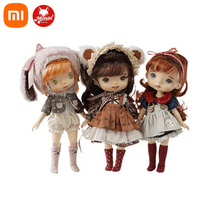 Xiaomi BJD Monst Savage Baby Rubber Dolls Toys Whole Body Joints Movable Height 20 Centimeters Kids Birthday DIY Gift Surprise