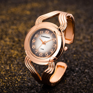Women Bracelet Watch Top Brand Luxury Watches Quartz Wristwatch Women Rose Gold Waches Ladies Clock Female Business Watch