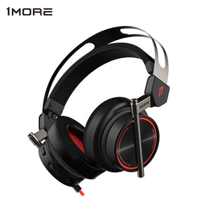1MORE H1005 USB Gaming Headset Spearhead VR E-Sports Headphones 7.1 Surround Sound Game LED Light Earphone for PC Computer Gamer