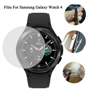 Protection Film for Samsung Galaxy Watch 4 40mm 44mm Protector Smartwatch Tempered Glass for Galaxy Watch 4 Classic 42mm 46mm