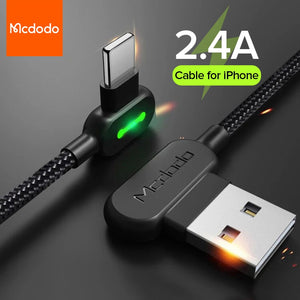 MCDODO 3m USB Cable Fast Charging Phone Charger Data Cable For iPhone 13 12 mini 11 Pro Max Xs Xr X 8 7 6s 6 Plus 5s SE iPad Air
