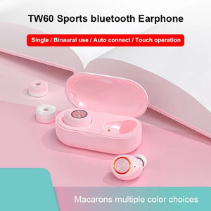 Eaiser  TWS Fingerprint Touch Bluetooth 5.0 Earphones Wireless 4D Stereo Headphones Active Noise Cancelling Gaming Headset For Airdo