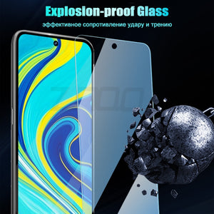 3Pcs Tempered Glass For Xiaomi Redmi Note 9 Pro Max 9S Screen Protector Redmi Note 10 10S 8 7 K30 Pro 9A 9C Protective Glass
