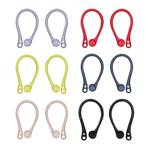 2/4Pcs AirPods Earhooks Anti-slip Soft Silicone Ear Hook Wireless Earphone Holder For AirPods Ear Buds Headset