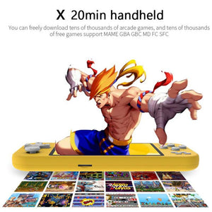X20 Mini Handheld Video Game Console 4.3 Inch Portable Dual Joystick 8GB Preloaded 1000 Free Games Gaming Host