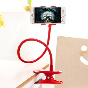 Universal Lazy Mobile Phone Stand Holder Clip Flexible Desk Table Bed Clips Bracket Mobile Phone Accessories Parts