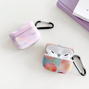 Earphone Cover For Apple AirPods 2 Pro 1 3 2nd Case Cute Watercolor Painting Cat Shape Soft Headset Protective Shell Accessories