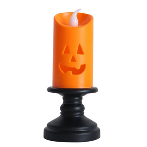 Eaiser Halloween Candle Light LED Colorful Candlestick Table Top Decoration Pumpkin Party Happy Halloween Party Decor For Home