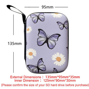 BACK TO COLLEGE    Fashion Cartoon Storage Bag For Airpods 2 3 Pro Headphone 2.5 Inch Hard Drive Protective Case Box Phone Charger Cable Organizer