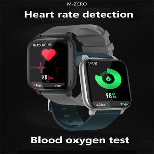 Lemfo ZERO Smart Watch Men Heart Rate Blood Oxygen Monitor Fitness Tracker Custom Dial Smartwatch Women Better Than P8 Plus Mix