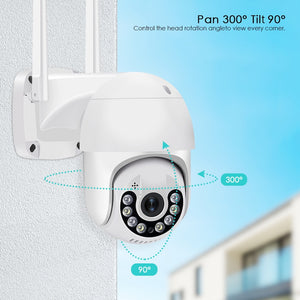 5MP IP Camera PTZ Security Camera Outdoor WiFi Human Detect Auto Tracking 5X Digital Zoom Surveillance Cameras CCTV ICSee