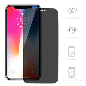 100D Anti Spy Tempered Glass For iPhone 13 12 mini 11 Pro XS Max X XR Privacy Screen protector iPhone 7 8 6 6S Plus SE  Glas