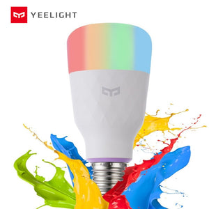 [ English Version ] Yeelight Smart LED Bulb 1s Colorful 800 Lumens 8.5W E27 Lemon Smart Lamp For smart Home App White/RGB GU10