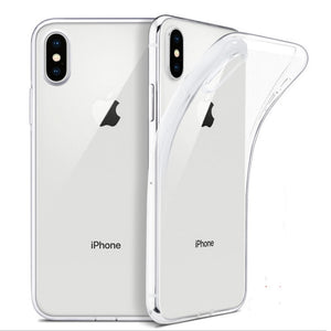 Ultra Thin Phone Case For iphone 11 12 13 PRO Mini 6 6S 7 8 Plus 5 5S SE X Xs Max Xr SE  Transparent Soft Silicone Cover