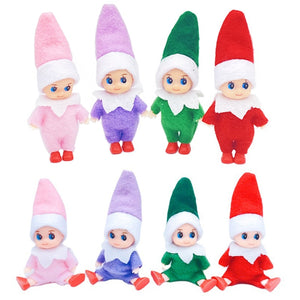 Eaiser Creative Christmas Elf Baby Doll Oranments Merry Christmas Decor For Home  Happy New Year Pedents Noel Kids Gifts Favor