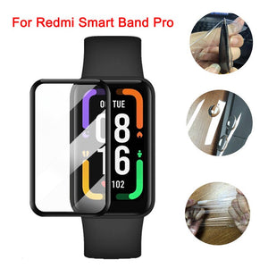 3D Protective Film For Xiaomi Redmi Smart Band Pro Smart Watch Curved Full Cover Soft Screen Protector For Redmi Smart Band Pro