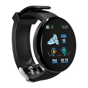 D18 Smart Watch Round Smartwatch Women Watch Waterproof Sport Tracker WhatsApp For Android For Ios Watch