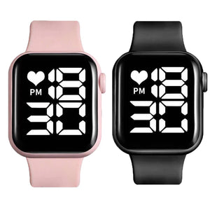 Digital Men Watches Couple Watch Men Digital Wristwatches Sport LED Digital Watch for Women Men Electronic Clock Silicone