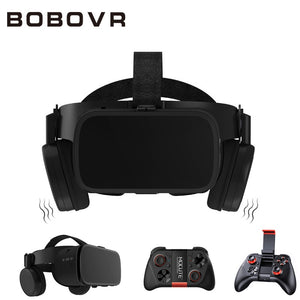 BOBO VR Z6 3D Glasses Virtual Reality for Smartphone Black Google Cardboard VR Headset Helmet Stereo BOBOVR for Android 4.7-6.2'