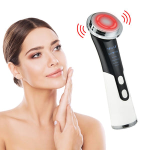 Eaiser LED Photon Therapy Facial Skin Lifting Rejuvenation Vibration Device Machine EMS Ion Microcurrent Mesotherapy Massager