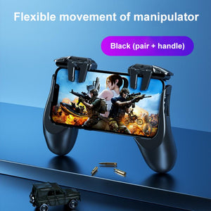 Mobile Game Trigger For PUBG Phone Gaming Controller Alloy Gamepad Joystick Aim Shooting L1R1 Key Button For Mobile Phone