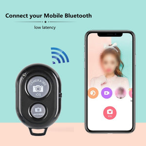 COOL DIER New Bluetooth-compatible Remote Shutter Wireless Remote Control Button For Phone Camera Selfie