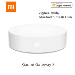Xiaomi Mijia Smart Multi-Mode Gateway Controlled By Voice Remote Control And Automation Smart Linkage Devices As Ble Mesh Hub