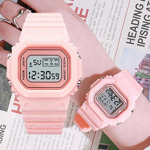 Women Digital Watch LED Digital Watches for Women Ladies Clock Electronic Wrist Watch LED Female Watch  Relogio Feminino