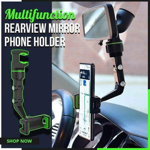 Eaiser   Universal Multifunctional Mobile Phone Holder Car Rearview Mirror Rear Seat Video Photo Shooting Car Phone Holder