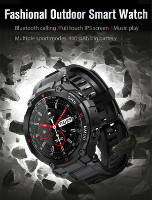 K22 Smart Watch Men  Bluetooth Call Smartwatch Men DIY Watch Face Multifunction Music Control Fitness Watch For Men Women