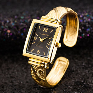 Relogio Feminino Ladies Luxury Casual Gold Watches Women Fashion Bangle Watch Stainless Steel Bracelet Wrist Watch Women Clock