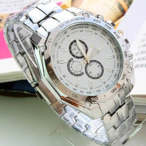 Men Watches Top Brand Luxury Fashion Watch Stainless Steel Strap Men Sport Clock Male Casual Wristwatch Relogio Masculino