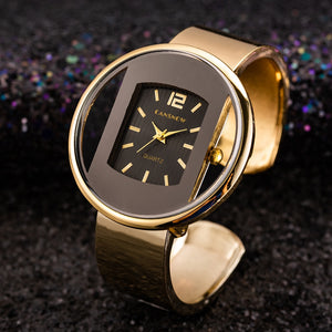 Eaiser  Fashion Gold Stainless Steel Women's Bracelet Bangle Watches  Trends Luxury Brand Ladies Jewelry Watch Bayan Kol Saati Clock