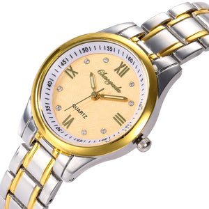 Relogio Feminino Luxury Gold Women's Watches Fashion Stainless Steel Bracelet Women Clock Casual Dress Ladies Watch Reloj Mujer