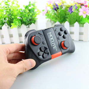 MOCUTE 050 VR Game Pad Android Joystick Controller Selfie Remote Control Shutter Gamepad for PC Smart Phone + Holder